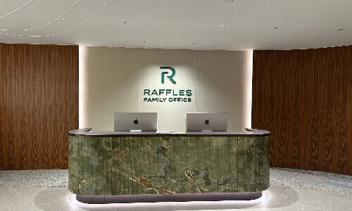Reception at Raffles Family Office (Image: RFO)