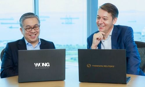 Ng Wai King, WongPartnership and Tony Kinnear, Thomson Reuters (L to R)