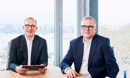 Marcel Fritsch and Stefan Blum, Portfoliomanager Bellevue Medtech & Services (image privided)