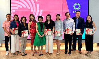 Panelists from Dementia Singapore, NHG Health, Swiss Re, Homage, and Singlife (Image: SL)