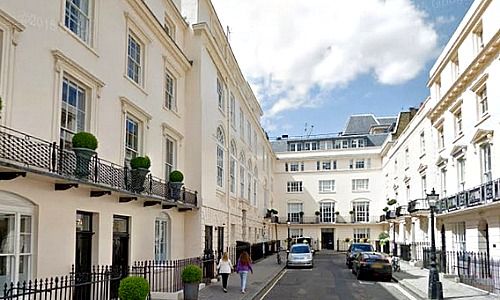 Headquarters of Stonehage Fleming in London (Picture: Google Earth)