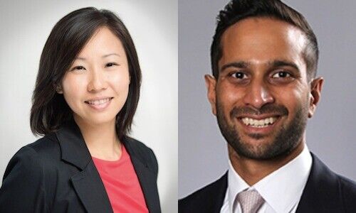 Sabrina Kwek and Aaron Thirukumar (Image: Barings)