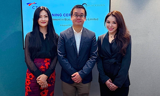 Brian Cheng, CTFS co-CEO (center; image: CTFS)