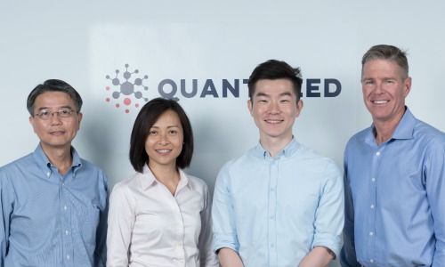 (From left) Chi-Leung Fung, Audrey Wong, Dominic Chan, Graeme Brant