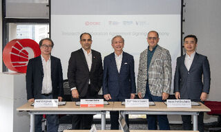 Signing of the research collaboration agreements (Image: OCBC)