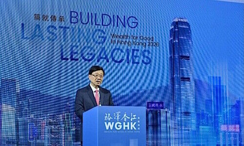 Hong Kong chief executive John Lee (Image: HKSAR Government)