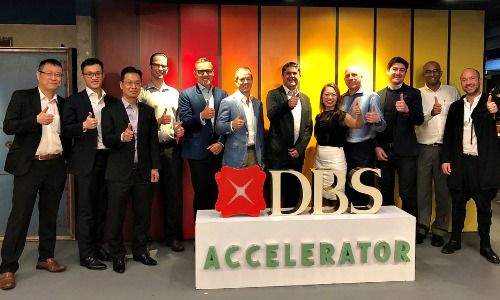 DBS Accelerator 2017 startups at the Vault