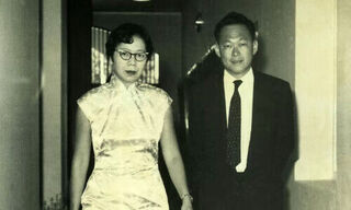 Kwa Geok Choo and Lee Kuan Yew (Image: National Archives of Singapore)