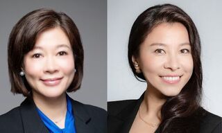 Sonya Song (left) and He Jingjing. (Image: courtesy)