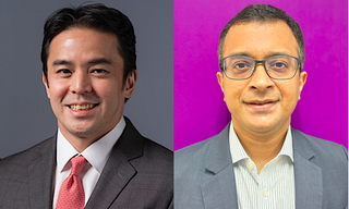 Thaddeus Tien and Omkar Joshi (left to right) (Image: Natixis CIB)