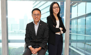 Phua Zhenghao and Grace Yan, new at CGS International (Image: Media)